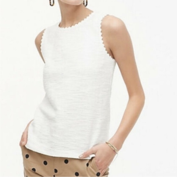 J Crew textured tank XS - Picture 1 of 8